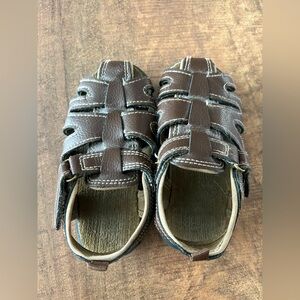 Toddler Boys Brown Sandals